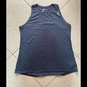 REEBOK sleeveless workout tank size XL gray slightly used good condition